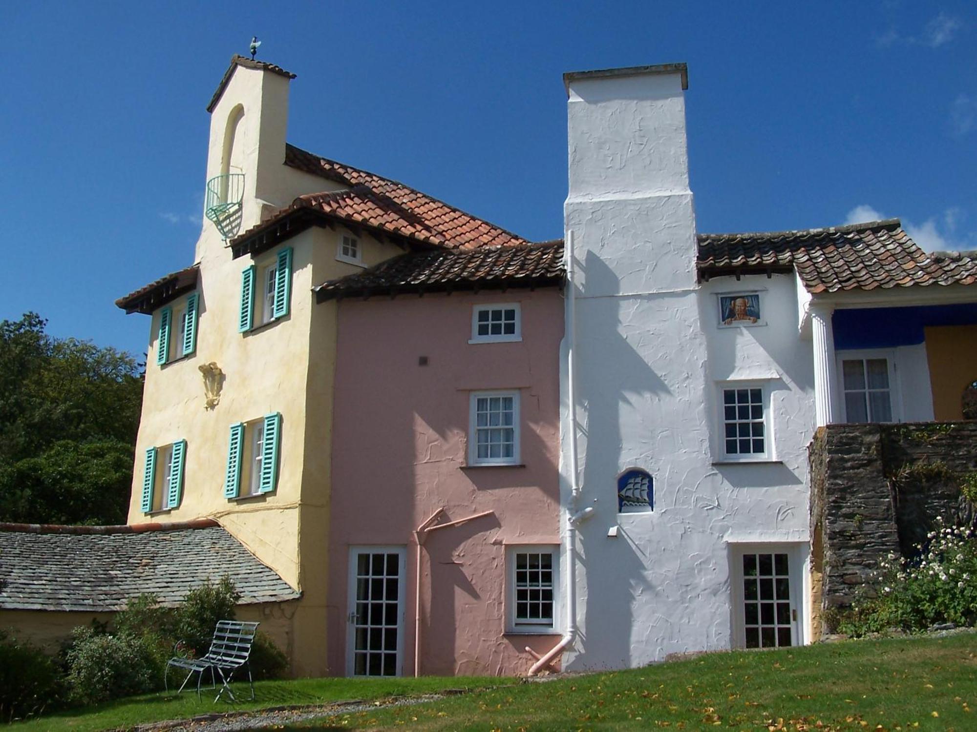 Portmeirion Village & Castell Deudraeth Porthmadog Bagian luar foto