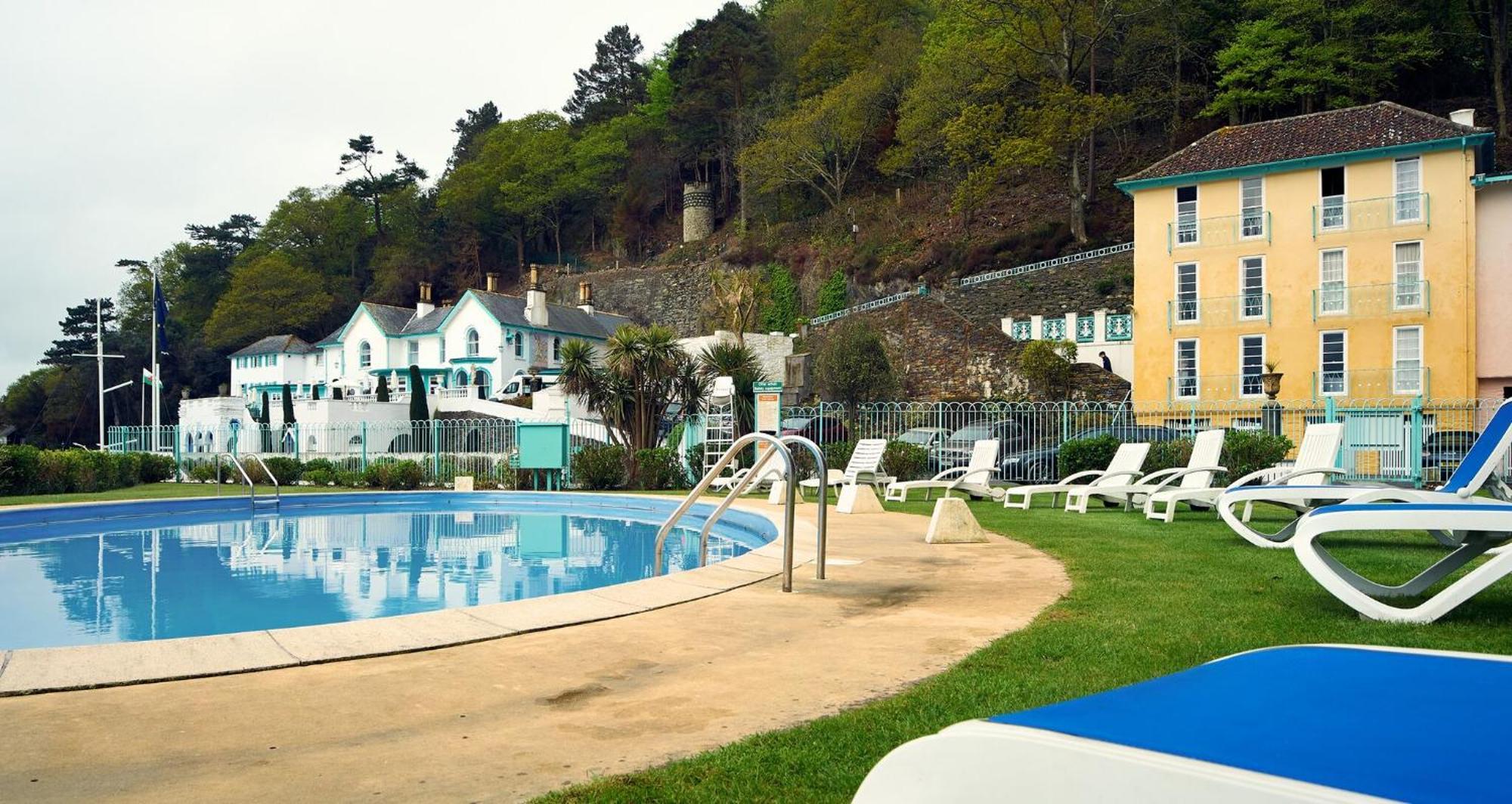 Portmeirion Village & Castell Deudraeth Porthmadog Bagian luar foto