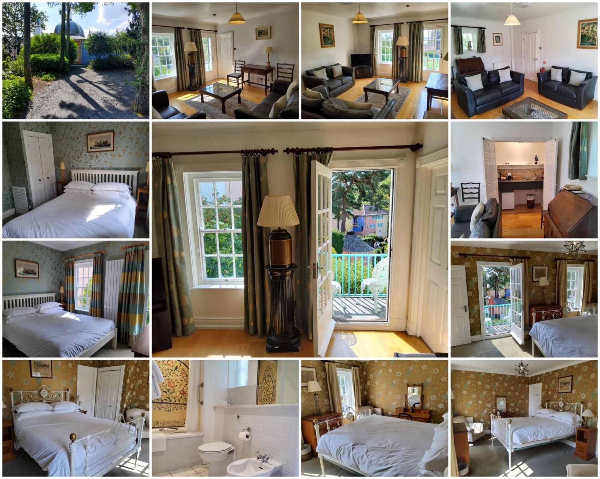 Portmeirion Village & Castell Deudraeth Porthmadog Bagian luar foto