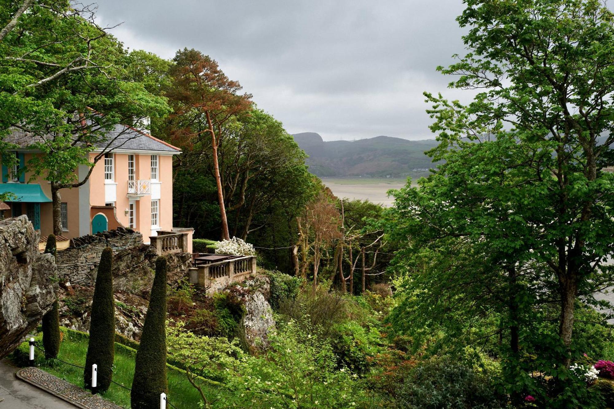 Portmeirion Village & Castell Deudraeth Porthmadog Bagian luar foto
